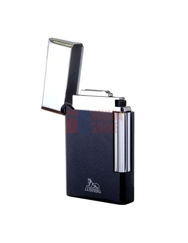 Зажигалка трубочная Lubinski Сполето, кремневая, черный металлик
