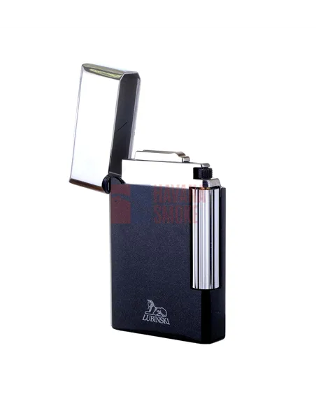 Зажигалка трубочная Lubinski Сполето, кремневая, черный металлик