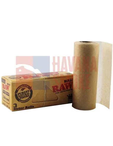 Сигаретная бумага RAW ROLLS рулон 3метра (12 пачек)
