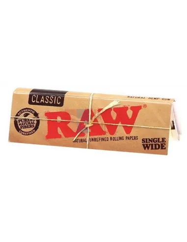 Сигаретная бумага RAW SINGLE WIDE (50пач х50лист) 