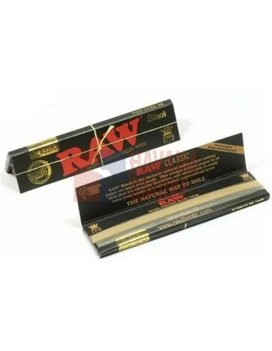 Сигаретная бумага RAW SLIM BLACK (50пач х32лист) 