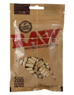 Сигаретные фильтры RAW SLIM CELLULOSE (30пач х200шт)
