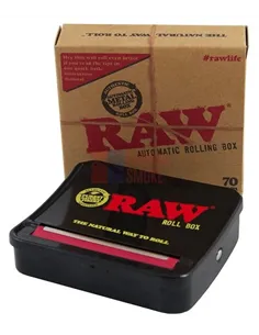 Машинка для самокруток RAW BOX (портсигар) 70мм