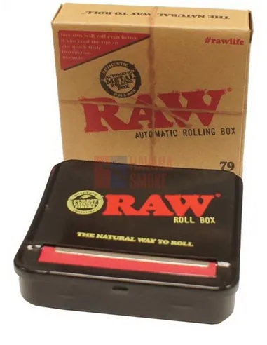 Машинка для самокруток RAW BOX (портсигар) 79мм