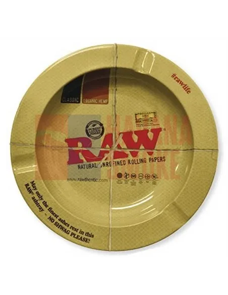 Пепельница металлическая RAW METAL ASHTRAY