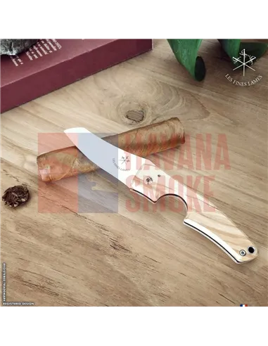 Сигарный нож Le Petit Olive Wood
