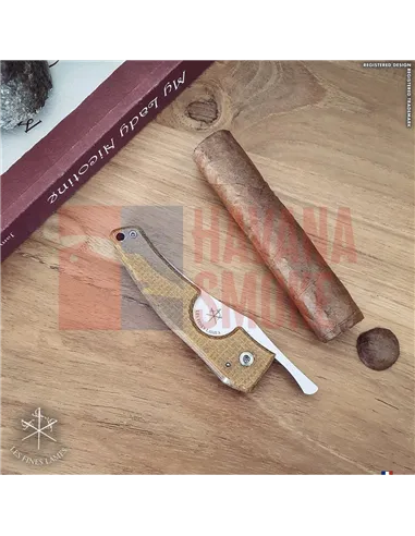 Сигарный нож Le Petit Caramel Micarta