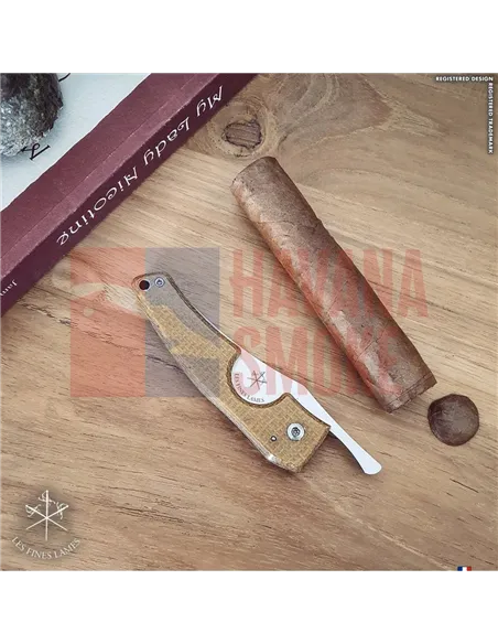 Сигарный нож Le Petit Caramel Micarta