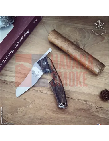 Сигарный нож Le Petit  Compas Ziricote
