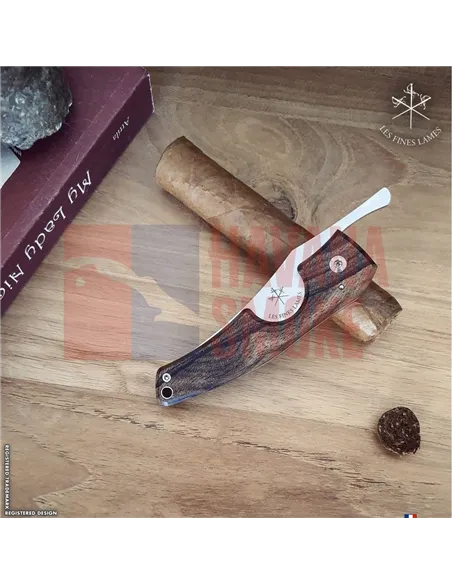Сигарный нож Le Petit  Compas Ziricote
