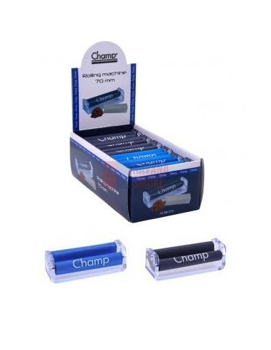 Машинка сигаретная CHAMP plast 70mm прозрачные 590370 -12 - купить в интернет-магазине Havana Smoke