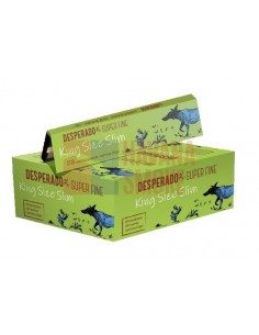 Сигаретная бумага DESPERADO SUPER FINE KING SIZE SLIM (50пач х 32лист) - купить в интернет-магазине Havana Smoke