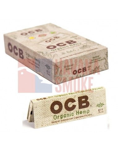 Сигаретная бумага OCB 1.1/4 ORGANIC (25пач x 50лист) OCBORG/40/25 - купить в интернет-магазине Havana Smoke