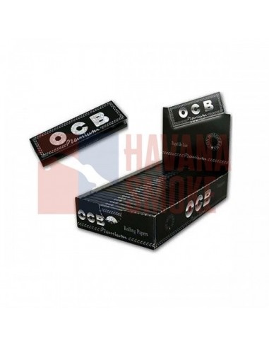 Сигаретная бумага OCB 1.1/4 PREMIUM 78 (25 пач х50лист) OCBPREM/40/25 - купить в интернет-магазине Havana Smoke