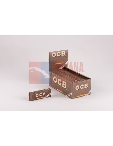 Сигаретная бумага OCB 1.1/4 VIRGIN UNBLEACHED 78 + БУМ.ФИЛЬТРЫ (24 пач х50лист) OCBUNBTIP25/24 - купить в интернет-магазине Havana Smoke