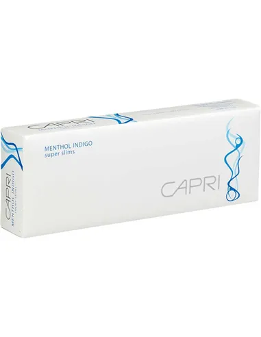 Capri Menthol Indigo 100's