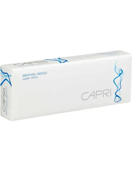 Capri Menthol Indigo 100's