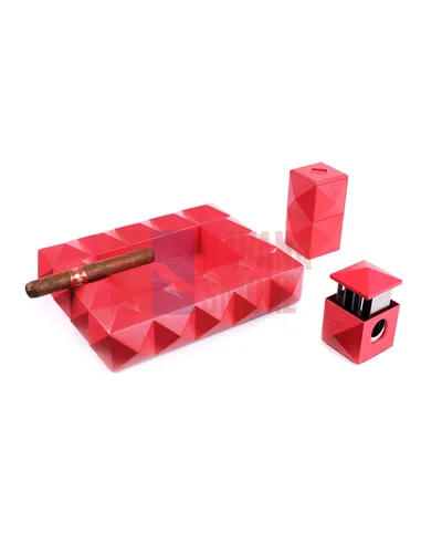 Настольный набор сигарных аксессуаров Colibri SET-AT100T4