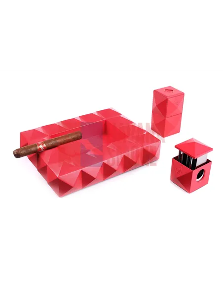 Настольный набор сигарных аксессуаров Colibri SET-AT100T4