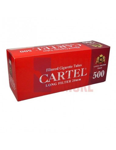 Сигаретные гильзы CARTEL LONGFILTERS (500шт) - купить в интернет-магазине Havana Smoke