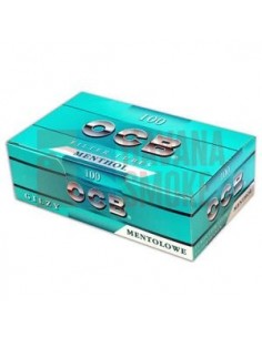 Сигаретные гильзы OCB MENTHOL (5пач x 100шт) TU2052OCBM/100F - купить в интернет-магазине Havana Smoke