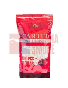 Сигаретные фильтры CARTEL REGULAR 15 X 8 (1000шт)+буклет бумаги - купить в интернет-магазине Havana Smoke