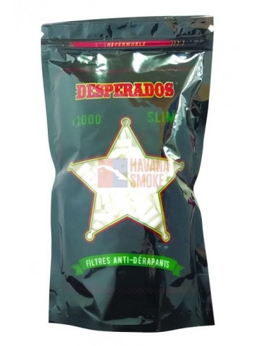 Сигаретные фильтры DESPERADO SLIM 15 X 6 (1000шт) - купить в интернет-магазине Havana Smoke