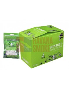 Сигаретные фильтры DESPERADO SLIM MENTHOL 15 X 6 (10пач x 120шт) - купить в интернет-магазине Havana Smoke
