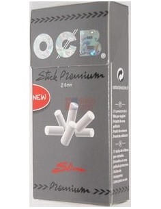 Сигаретные фильтры OCB Precut Premium Extra Slim Ø6 (20пач x 102шт) PT6015OCBSLFR - купить в интернет-магазине Havana Smoke
