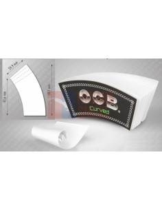 Сигаретные фильтры OCB бумажные изогнутые (20пач x32 листа) (42,6/58,7 х 24,9) BFOCBCU40/20/32 - купить в интернет-магазине Havana Smoke