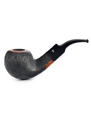 Трубка STANWELL BRUSHED Black Rustico 15 9mm