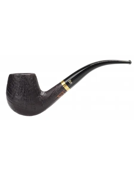 Трубка STANWELL DE LUXE Black Sandblast 83 без фильтра