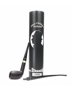 Трубка STANWELL H.C. ANDERSEN Black Sandblast 1 HCA/1, 9mm