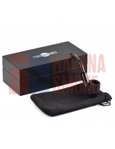 Трубка Dunhill - Shell Briar - 4102 Vulcanite Army Mounted (без фильтра) - купить в интернет-магазине Havana Smoke