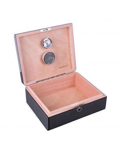 Хьюмидор Tom River на 30 сигар, Карбон 560-257 - купить в интернет-магазине Havana Smoke