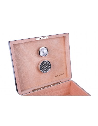 Хьюмидор Tom River на 30 сигар, Карбон 560-257 - купить в интернет-магазине Havana Smoke