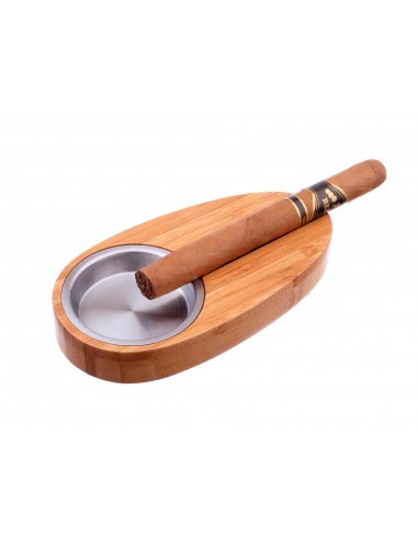 Пепельница Tom River на 1 сигару, Бамбук 523-162 - купить в интернет-магазине Havana Smoke