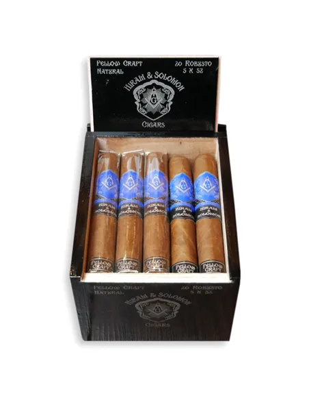 Hiram and Solomon - Fellow Craft - Robusto