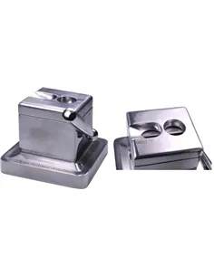 Гильотина для сигар настольная с 2-мя отверстиями "Cuban Сut" 593722