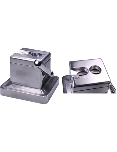 Гильотина для сигар настольная с 2-мя отверстиями "Cuban Сut" 593722