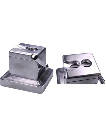 Гильотина для сигар настольная с 2-мя отверстиями "Cuban Сut" 593722