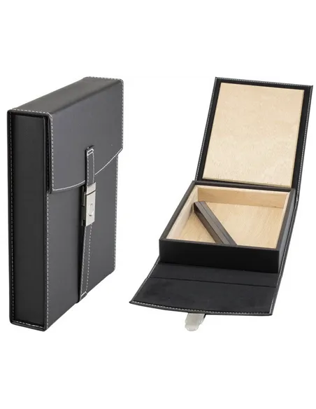 Хьюмидор для 10-ти сигар черный дорожный 29300