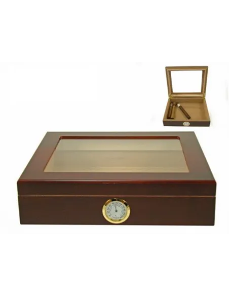 Хьюмидор для 25 сигар со стеклом 92003A