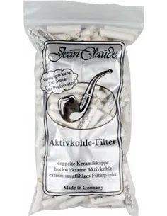 Фильтры для трубок JEAN CLAUDE 9mm угольные 210шт