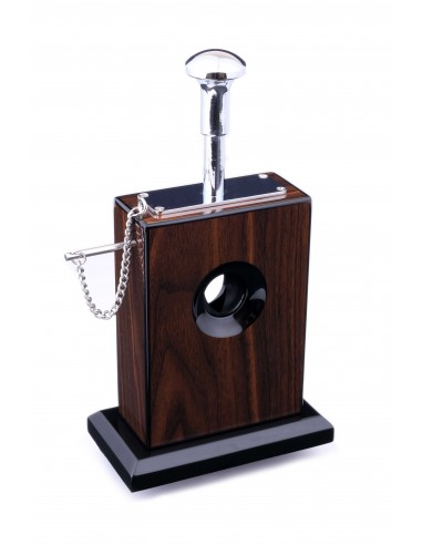 Гильотина настольная Lubinski двойного действия, Орех FT628 - купить в интернет-магазине Havana Smoke