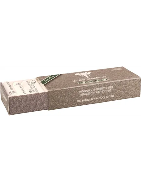 Фильтры для трубок WHITE ELEPHANT 9mm (угольные/пенка) 15x20шт