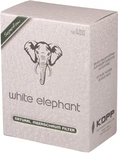 Фильтры для трубок WHITE ELEPHANT 9mm пенка 150шт