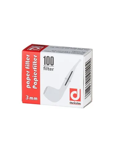 Фильтры для трубок DENICOTEA 3мм 100шт