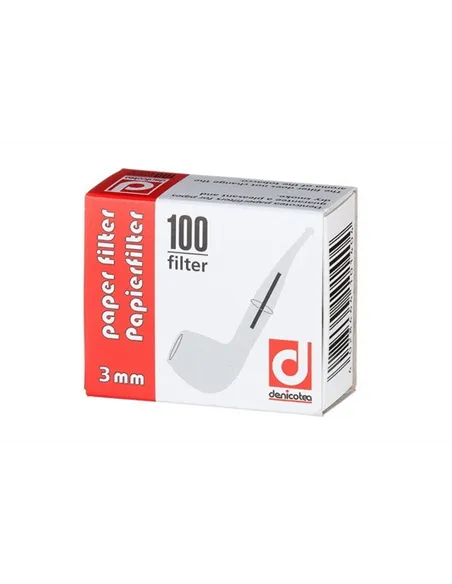 Фильтры для трубок DENICOTEA 3мм 100шт