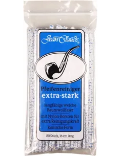 Ерши для трубок JEAN CLAUDE 16см абразивные конические(80 шт)